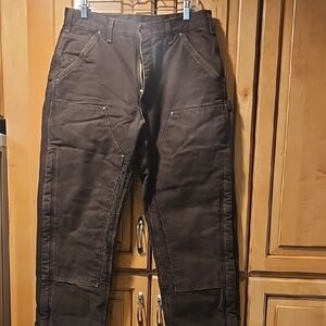 Carhartt Men's Brown Work Pants
